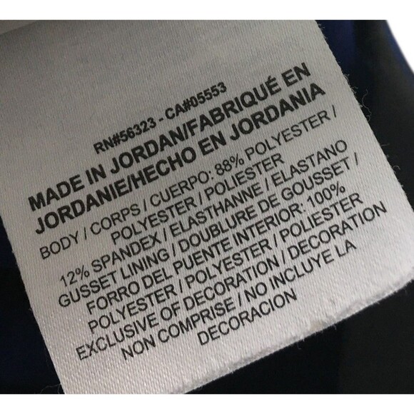 Nike Pro Leggings Women's Size Small Blue Dri-Fit Floral Running Pants - Picture 7 of 8